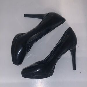 BCBGeneration Glossy Black Heels